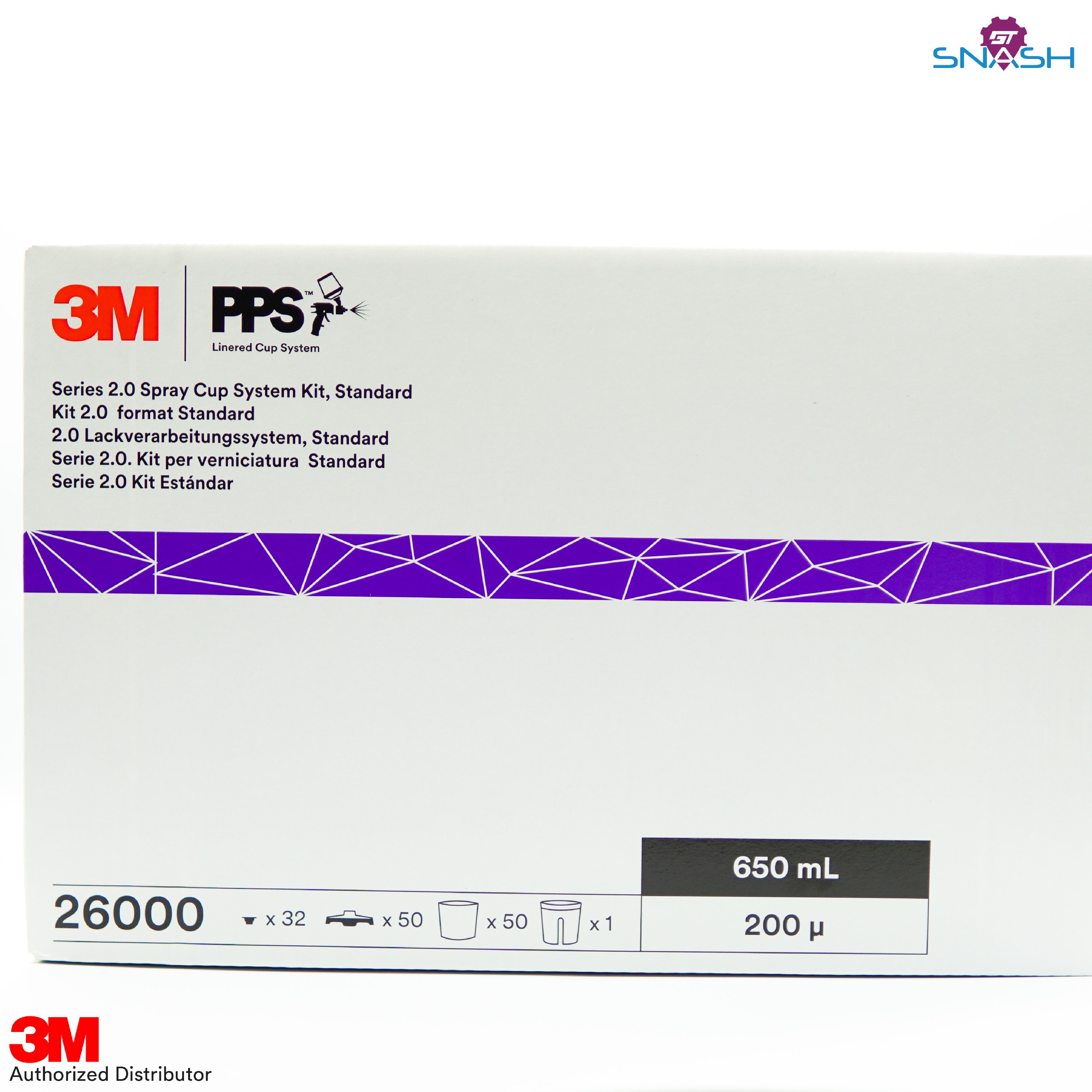 26000 - 3M PPS 2.0 Large 650ml - 22oz 200 micron
